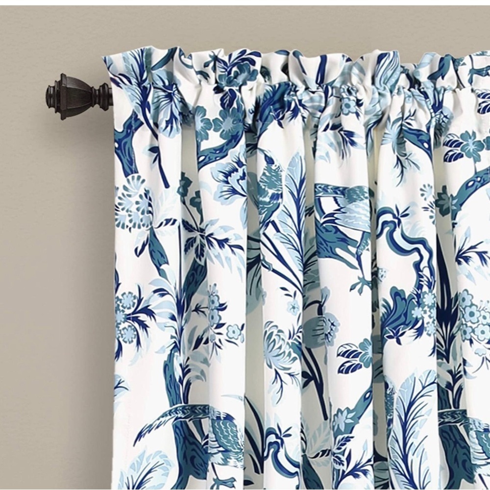 Lush Decor,Blue Curtains Dolores Darkening Living,Dining Room,Bedroom,Pa… - Picture 4 of 6